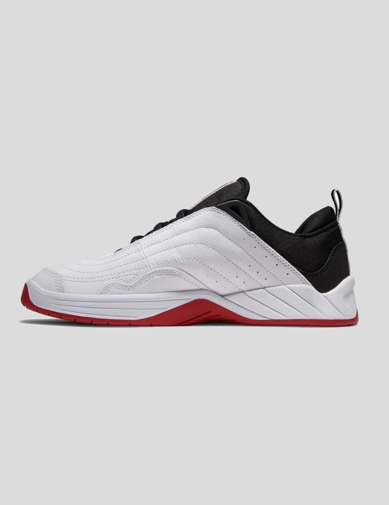 Zapatillas skate DC williams slim white / black/athletic rede